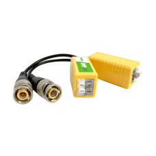 Nexakey NX-VB08 HD-CVI/HD-TVI/AHD Yellow Video Balun (8MP) for CC Camera